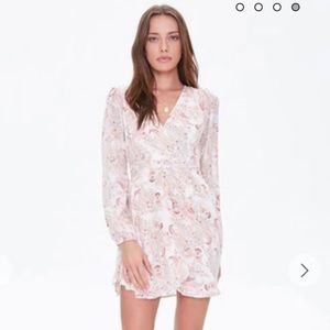 Boho Paisley Long Sleeve Mini Dress